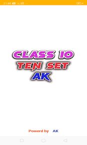Class 10 Tenset
