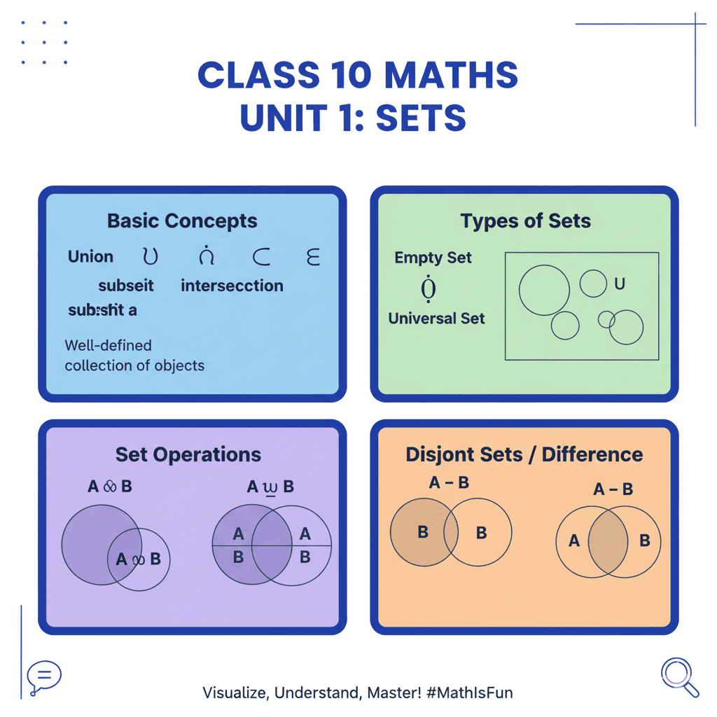 Set Exercise – Class 10 Maths English Medium 2082 mathematical concepts and Venn diagrams