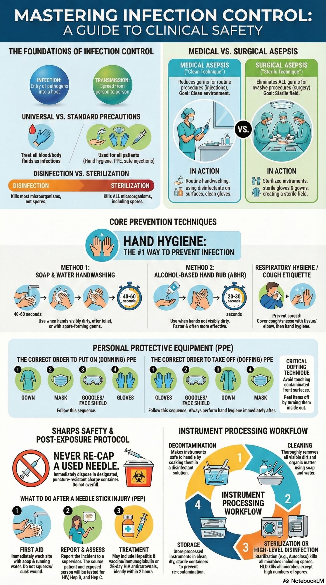 HA Basic Medical Procedure Unit 3 Infection Prevention Notes