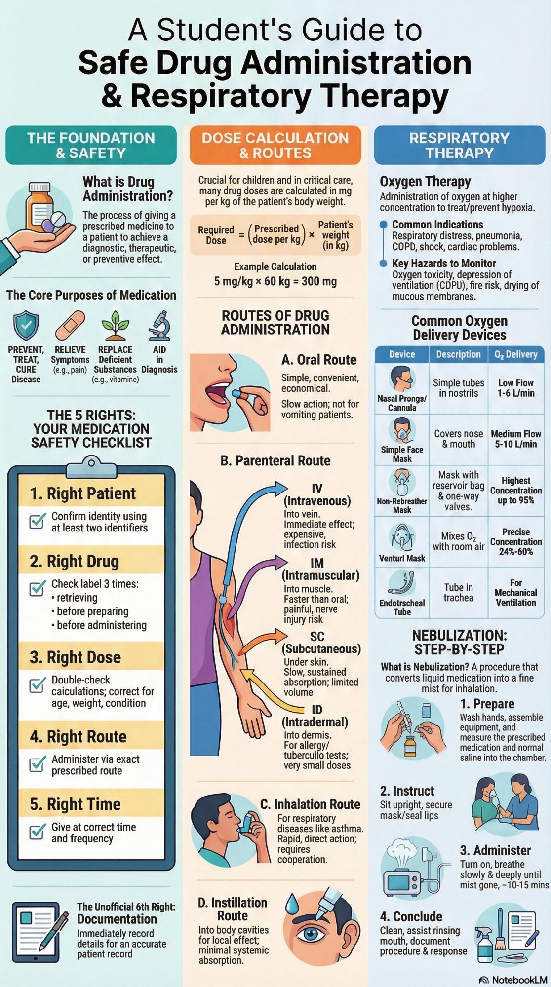 HA Basic Medical Procedure Unit 4 Administration of Drugs Notes
